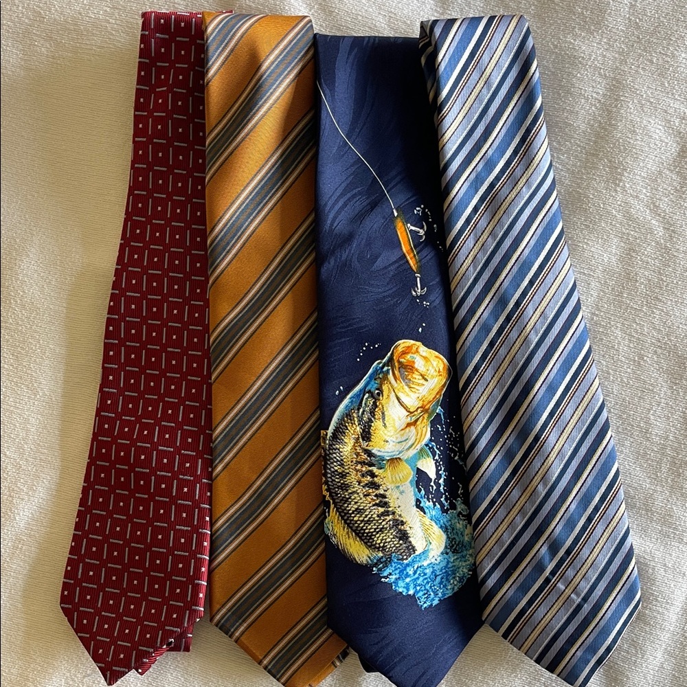 Lot 5- Set of 4 Neckties